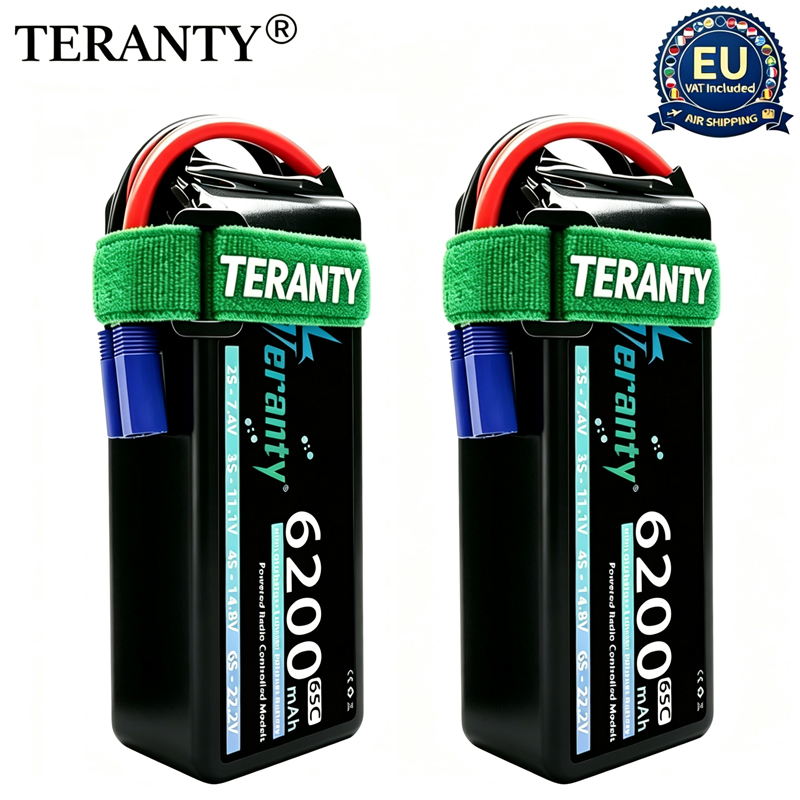 Drone Rc Land - แบตเตอรี่ลิโพ TERANTY 6S 6200mAh 22.2V 65C