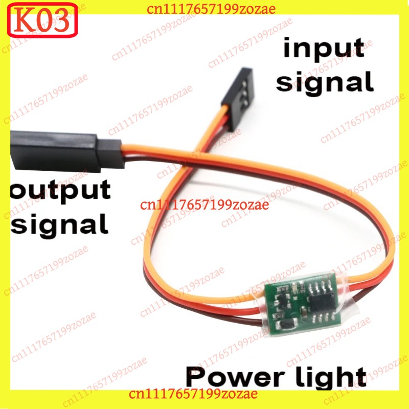 Drone Rc Signal - k03 PPM PWM เซอร์โวสัญญาณขยายมุม 90 ถึง