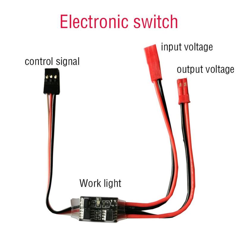 Drone Rc Signal - สวิตช์ควบคุมระยะไกลกระแสสูง 2-20A 3-30V สำหรับโดรนควบคุมทางอากาศ ปั๊มน้ำ ระบบป้องกันพืช