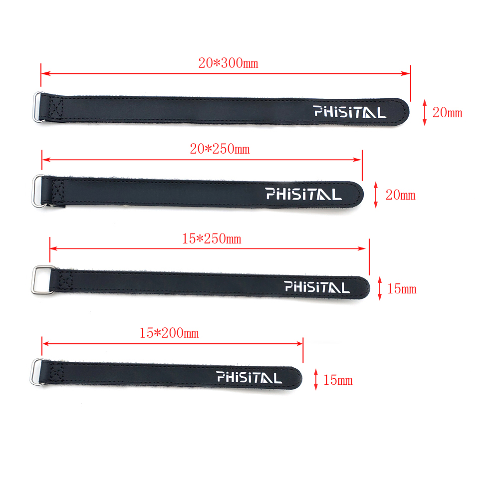 Drone Rc Lanyard - สายรัดแบตเตอรี่โดรน FPV แบบซุปเปอร์เมจิกเทป สายรัดริบบิ้น สายรัดกันสึกหรอ ที่ยึดสายเคเบิล