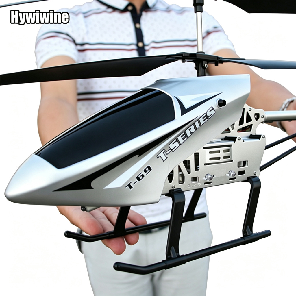 Drone Rc Land - เฮลิคอปเตอร์บังคับวิทยุขนาดใหญ่ 3.5 ช่องสัญญาณ เครื่องบินบังคับวิทยุ ทนทานสำหรับการบินกลางแจ้ง ของเล่นโดรนสำหรับเด็กและผู้ใหญ่