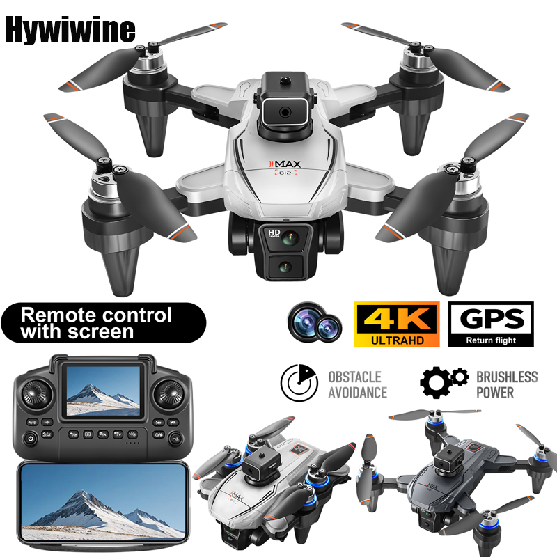 Drone App Rc Fpv - GPS RC Drone พร้อมหน้าจอ 4K Professional