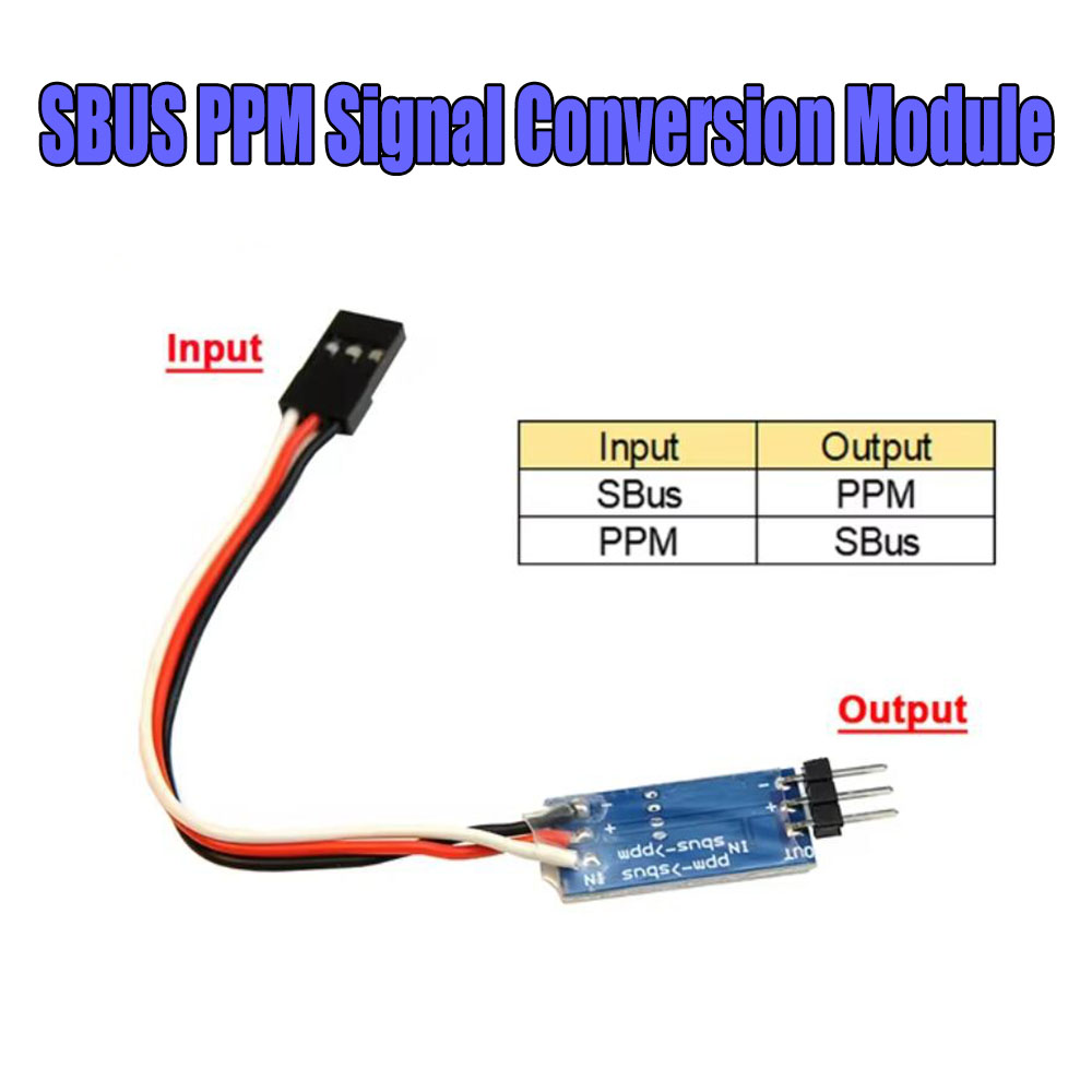 Drone Rc Signal - SBUS PPM PWM ถอดรหัสสัญญาณโมดูลการแปลงตัวรับสัญญาณสําหรับ FrSky RadioMaster