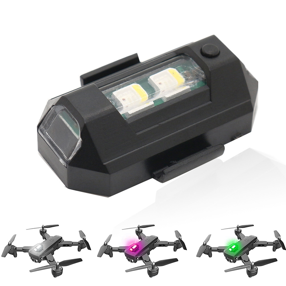Drone Rc Signal - ไฟเตือน LED RGB สำหรับรถจักรยานยนต์ ใช้ได้กับรถยนต์ทั่วไป โดรน
