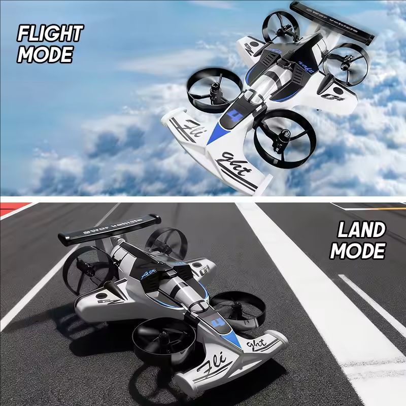 Drone Rc Land - CZ04 โดรนบังคับวิทยุแบบ 2 in 1 ใช้ได้ทั้งบนบกและในอากาศ
