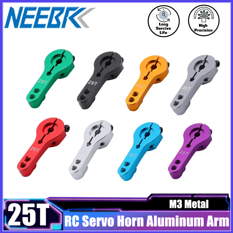 Drone Rc Parts - NEEBRC 25T RC Servo Horn อลูมิเนียมชุดสําหรับ