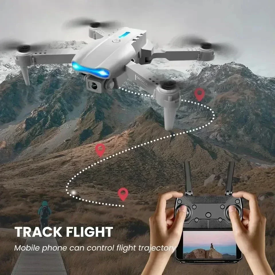 โดรนรุ่นใหม่ E99Pro RC 4K ระดั - Drone App Rc Fpv บทวิจารณ์และราคา
