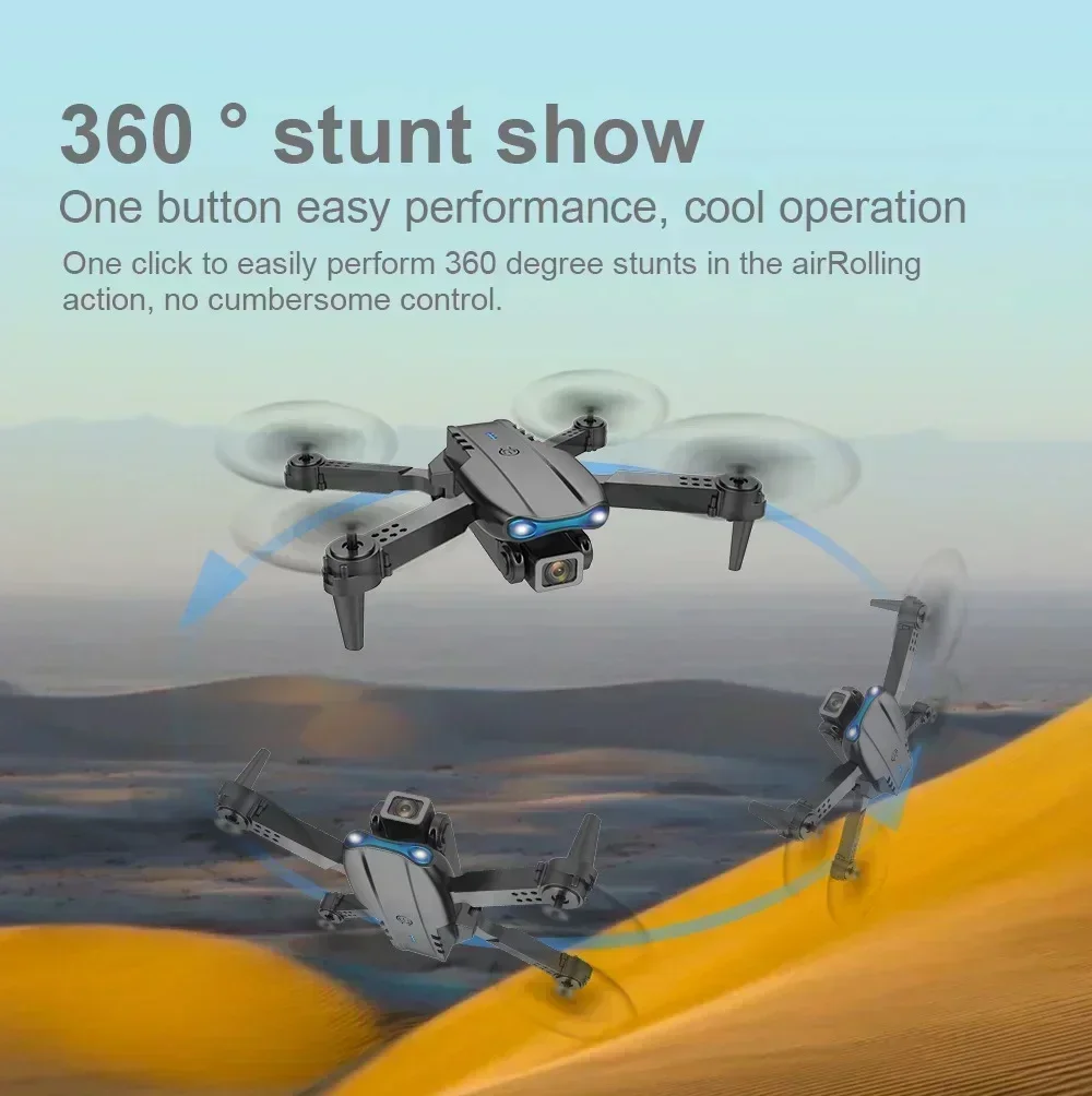 โดรนรุ่นใหม่ E99Pro RC 4K ระดั - Drone App Rc Fpv บทวิจารณ์และราคา