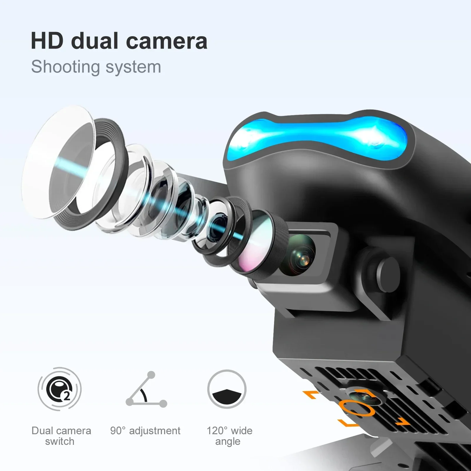 โดรนรุ่นใหม่ E99 Pro HD 4K กล้ - Drone Rc App บทวิจารณ์และราคา