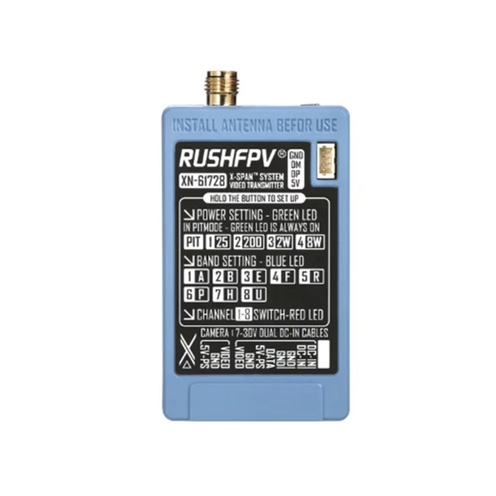 RUSHFPV 6.1‑7.2G 8W X61728 VTX - Drone Rc Receiver And Transmitter บทวิจารณ์และราคา