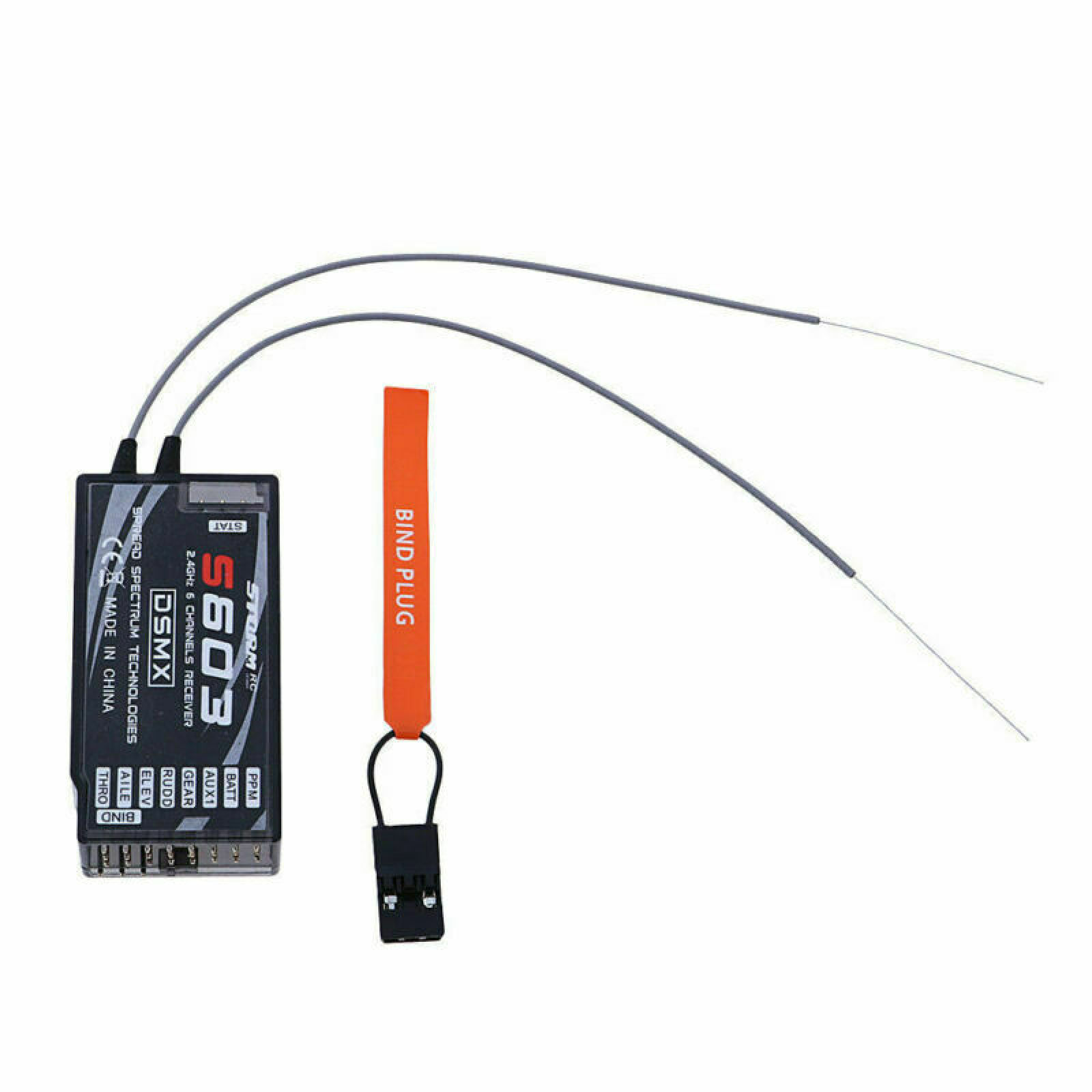 ตัวรับสัญญาณ 6CH 2.4GHz PPM S6 - Drone Rc Receiver And Transmitter บทวิจารณ์และราคา