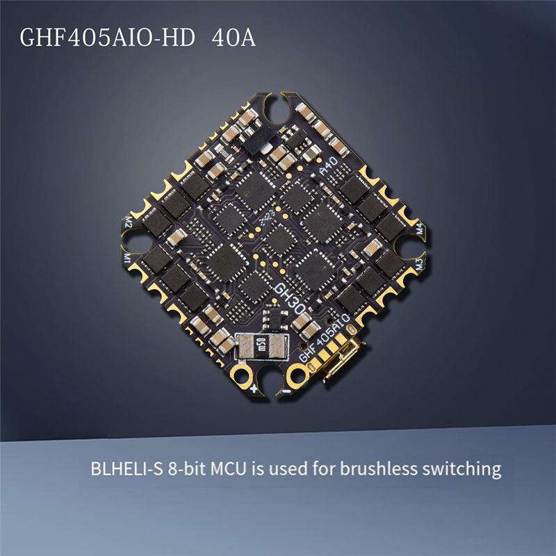 ABTI-GHF405AIO-HD 40A ชุดควบคุ - Drone Rc Flight Controller บทวิจารณ์และราคา
