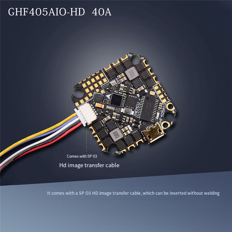 ABTI-GHF405AIO-HD 40A ชุดควบคุ - Drone Rc Flight Controller บทวิจารณ์และราคา