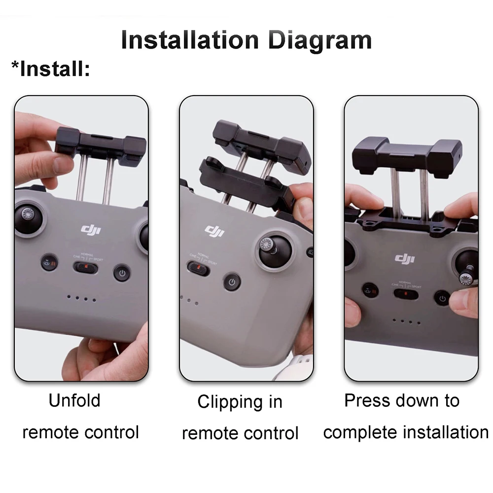 รีโมทคอนโทรลสายคล้องคอ W FIXED - Drone Dji Rc 3 บทวิจารณ์และราคา