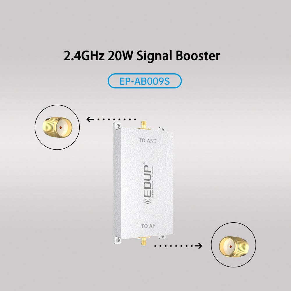EDUP EP-AB009 2.4GHz 20W เครื่ - Drone Rc Signal บทวิจารณ์และราคา