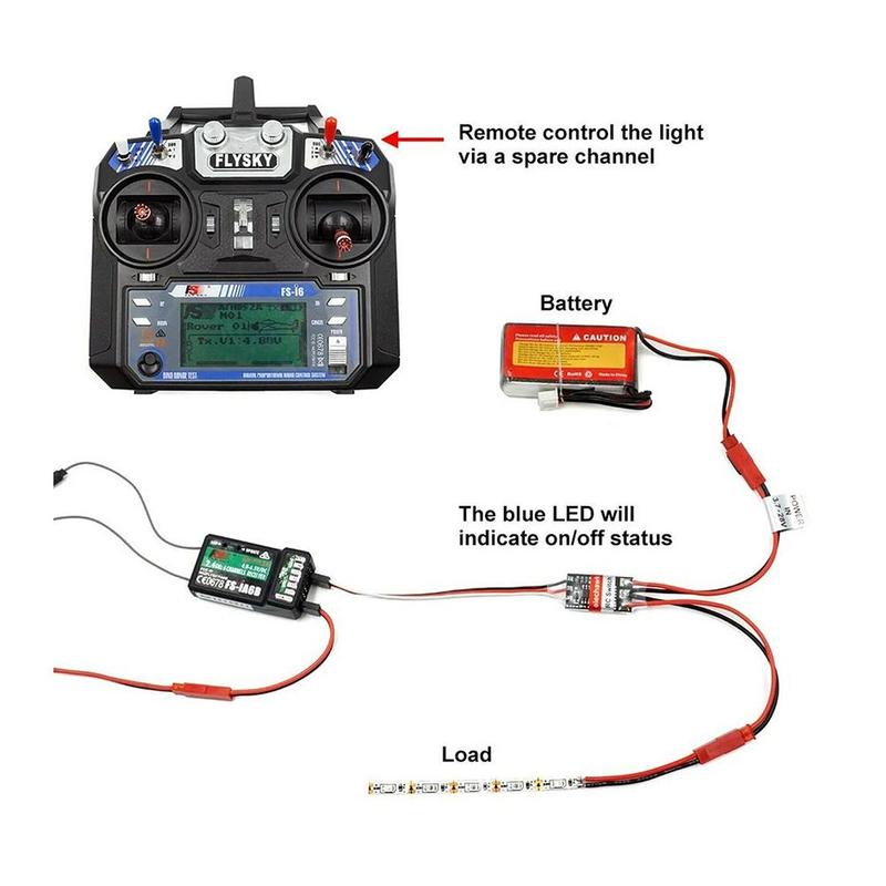 สวิตช์ควบคุมระยะไกลกระแสสูง 2- - Drone Rc Signal บทวิจารณ์และราคา