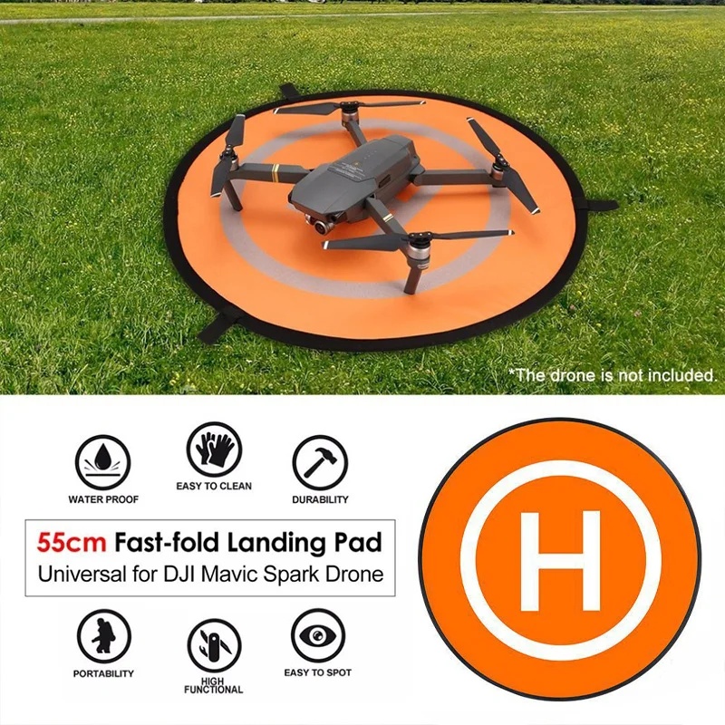 แผ่นรองลงจอดแบบพับได้ 55 ซม. ส - Drone Rc Land บทวิจารณ์และราคา