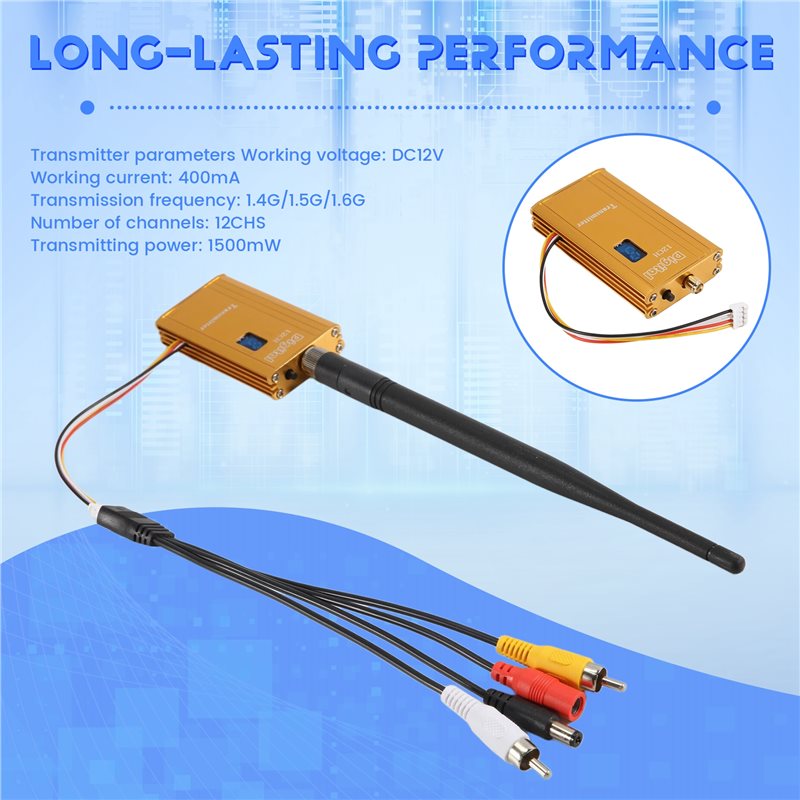 A48U 1.5G 1.5W FPV VTX 12CH 15 - Rc Transmitter Drone บทวิจารณ์และราคา