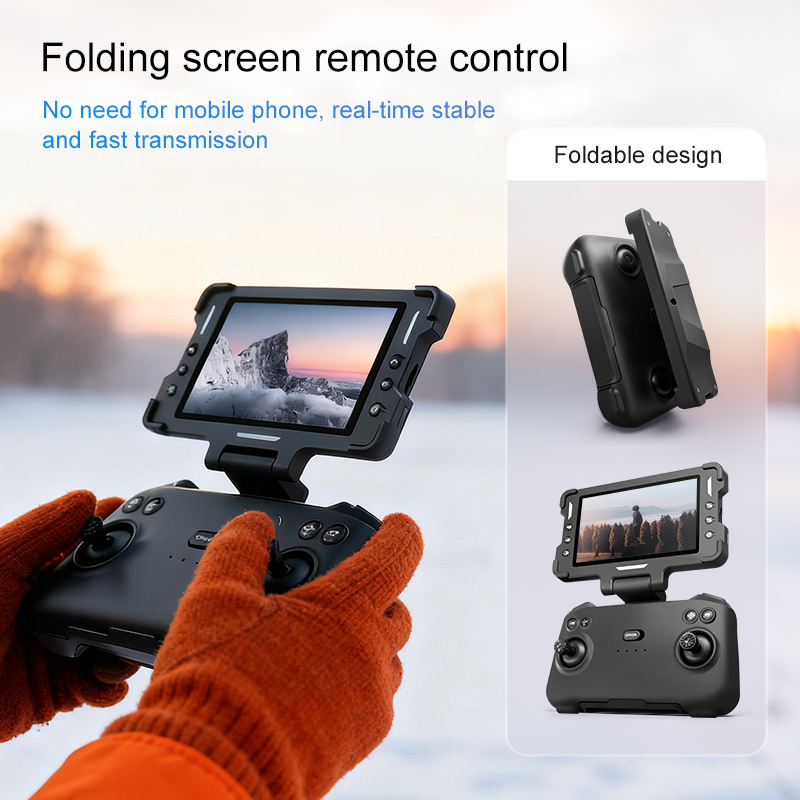 โดรนพับได้รุ่นใหม่ G63 เทคโนโล - Drone Rc Flight Controller บทวิจารณ์และราคา
