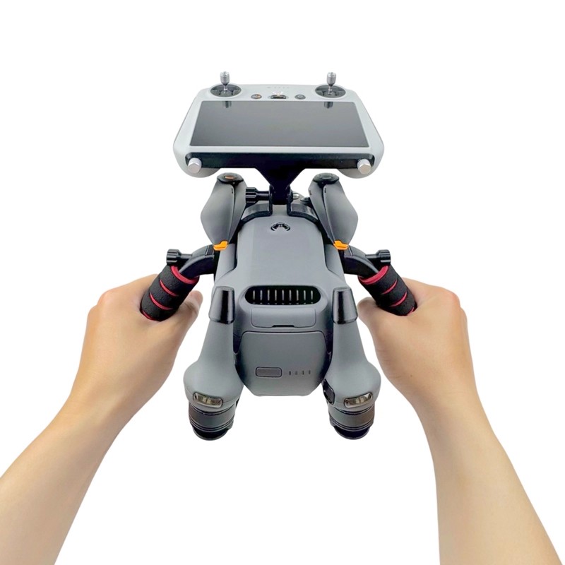 ที่จับแบบมือถือคู่สำหรับรีโมทค - Drone Rc Land บทวิจารณ์และราคา