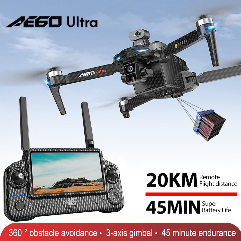 โดรน AE60 GPS ระดับมืออาชีพ กล - Drone Rc App บทวิจารณ์และราคา
