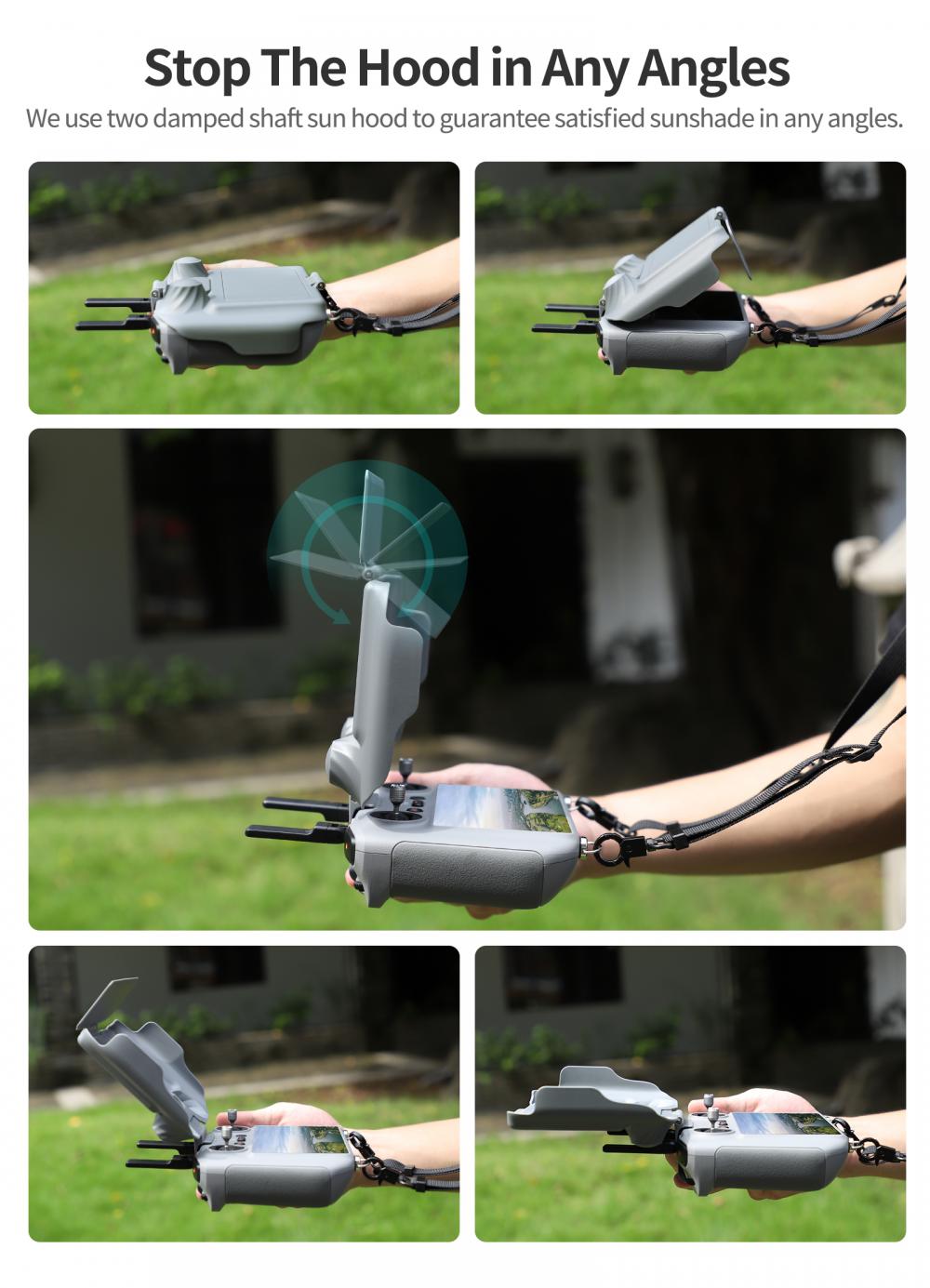 เปลือกป้องกันหน้าจอ บังแดด สำห - Drone Dji Rc 2 บทวิจารณ์และราคา