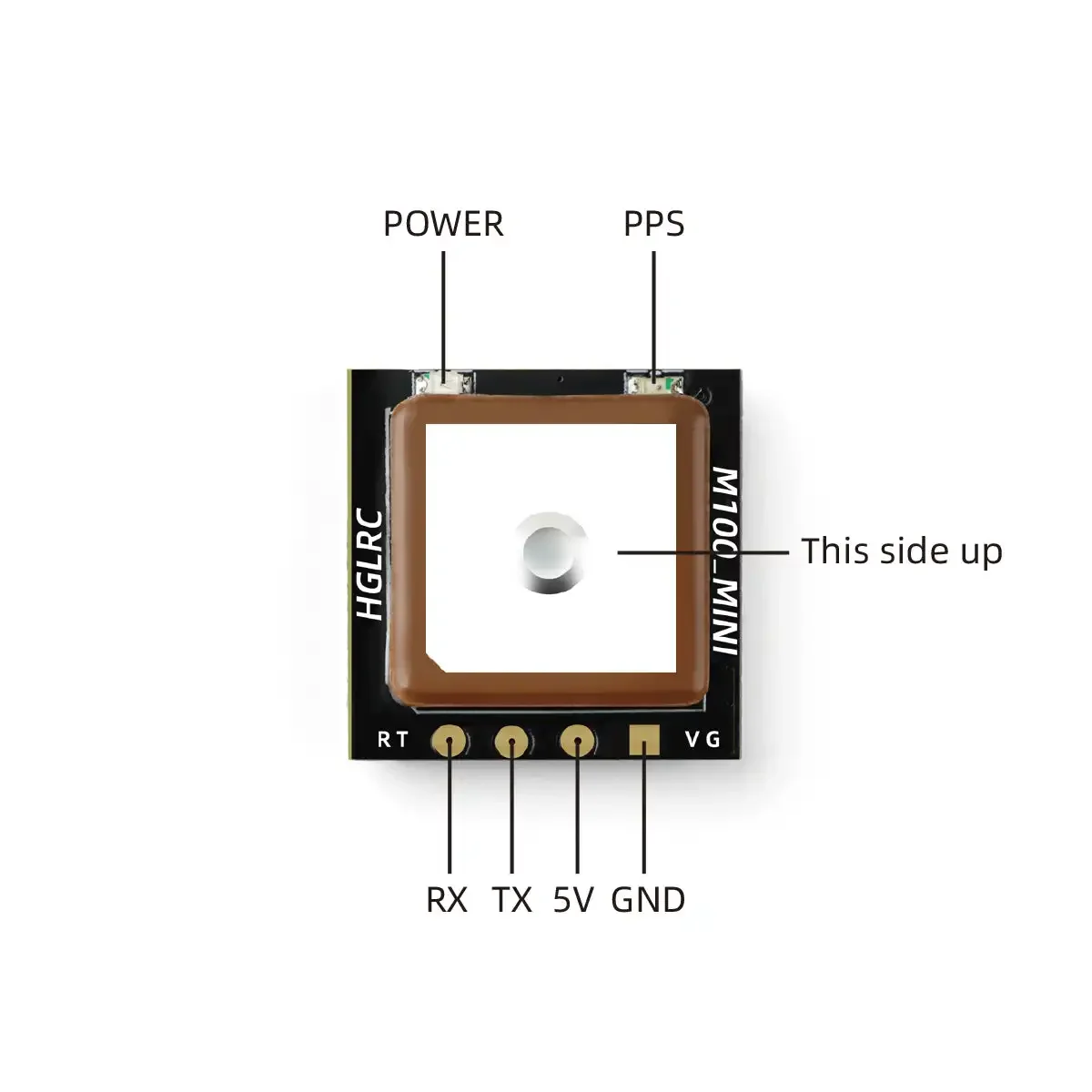HGLRC M100 MINI GPS โมดูล M10  - Drone Rc Flight Controller บทวิจารณ์และราคา
