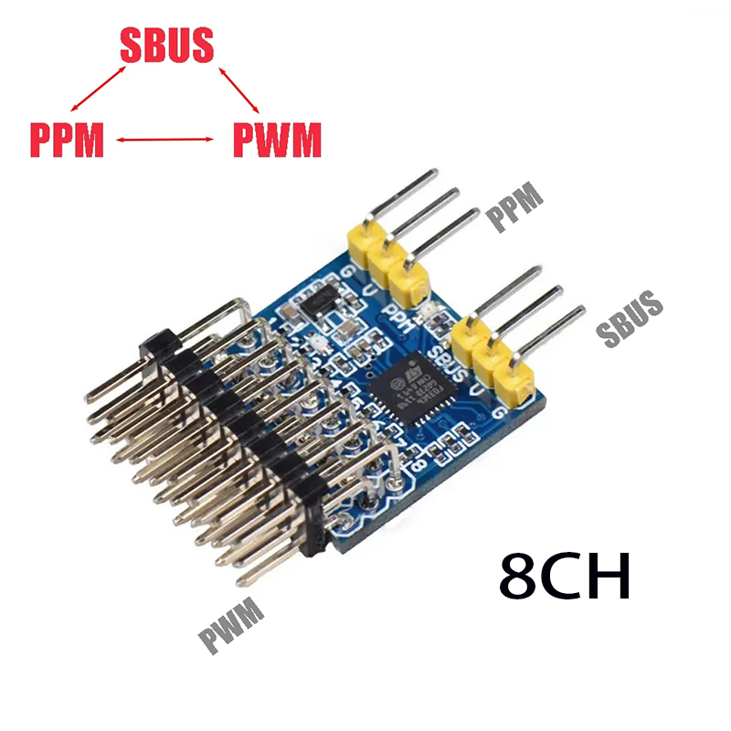 8CH PWM PPM SBUS สัญญาณอะแดปเต - Drone Rc Signal บทวิจารณ์และราคา